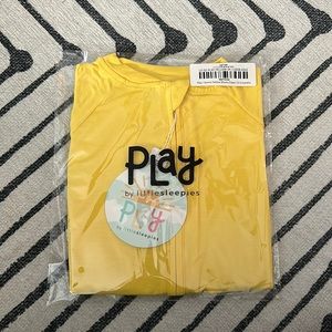 NIB Little Sleepies Sunny Yellow shorty 0-3 months